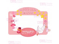 Hoşgeldin Bebek Çerçevesi..